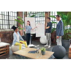 Bloc congreso nobo papel reciclado cuadriculado/liso 580x810 mm 50 hojas 70 g/m2