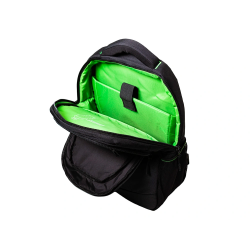 Mochila para portatil q-connect 15,6/' negra con asa 2 bolsillos exteriores 320x430x140 mm