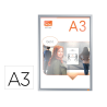 Marco porta anuncios nobo impression pro din a3 marco de clip aluminio 320x17x445 mm