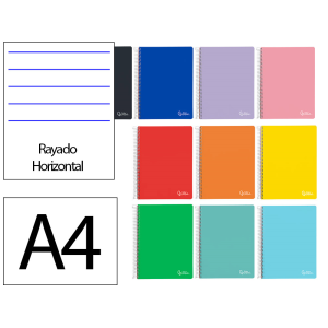 Cuaderno espiral liderpapel...