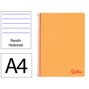Cuaderno espiral liderpapel...