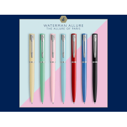 Boligrafo waterman allure pastel expositor de 20 unidades 4 colores pastel surtidos