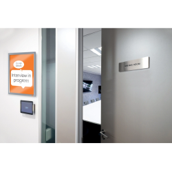 Marco porta anuncios nobo impression pro din a3 marco de clip aluminio 320x17x445 mm