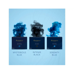 Tinta estilografica waterman standard azul/negro caja de 8 cartuchos