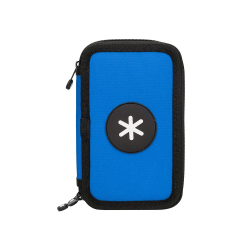 Plumier escolar antartik triple cremallera color azul 36 piezas