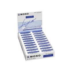 Goma tombow mono light polimera caucho pvc especial para borrado delicado