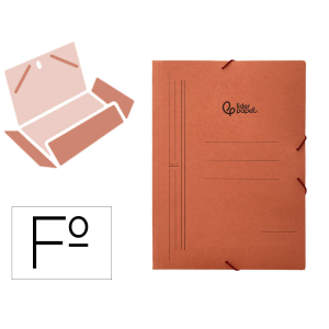 Carpeta liderpapel gomas...