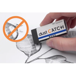 Goma tombow mono dust catch polimera caucho pvc negro especial atrapa residuos