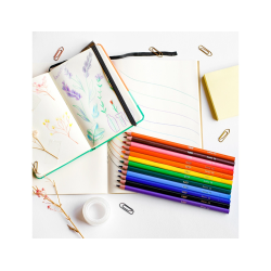 Lapices de colores intensity caja de 12 unidades colores surtidos