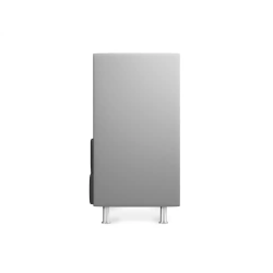 Sofa rocada 2 plazas + mesa tapizado color negro / gris 200x129x68 cm