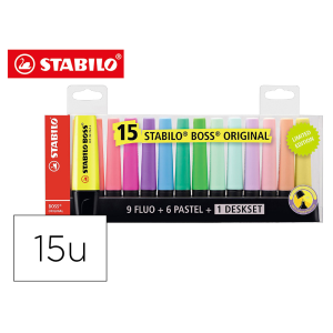 Rotulador stabilo boss...