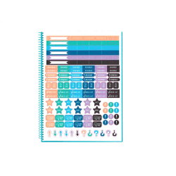 Cuaderno espiral oxford ebook 1 tapaextradura din a4+ 80 hojas cuadro 5 mm con margen bebe touch