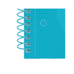 Cuaderno espiral oxford ebook 1 tapaextradura din a4+ 80 hojas cuadro 5 mm con margen bebe touch