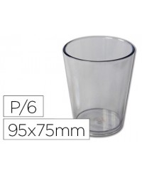 VASO DE ABS TRANSPARENTE...
