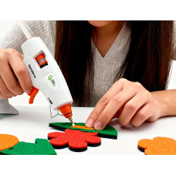 Pistola de silicona caliente inalambrica liderpapel con bateria recargable por usb tipo-c barras de 7mm