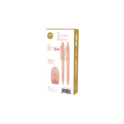 Set escritura milan serie lava boligrafo p1 + portaminas pl1 0,5 mm + afilalapiz con goma capsule