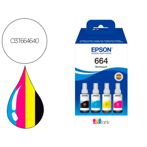 Ink-epson /664 4 clr...