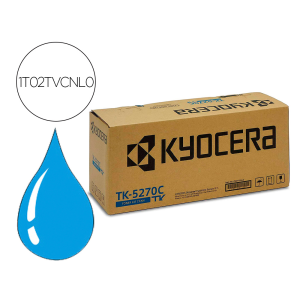 Toner kyocera tk5270c cian...