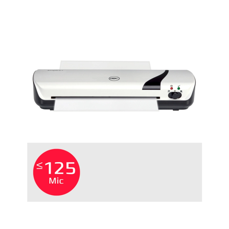 Set plastificadora + cizalla rodillo + redondeador de esquinas gbc inspire+ din a4 craft blanco