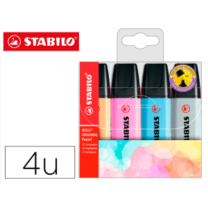 Rotulador stabilo boss...