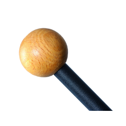 Perchero metalico maullaura 4 colgadores madera color negro 370x1800x385 mm