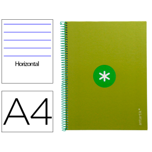 Cuaderno espiral a4 micro...