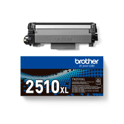Toner brother tn2510xl mfc-l2860dwe / l2627dwe / l2400dwe negro 3000 paginas