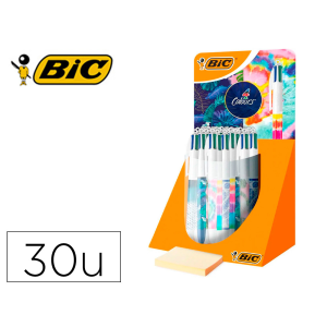 Boligrafo bic cuatro...