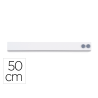 Barra magnetica maul standard longitud 50 cm color blanco con dos imanes incluidos