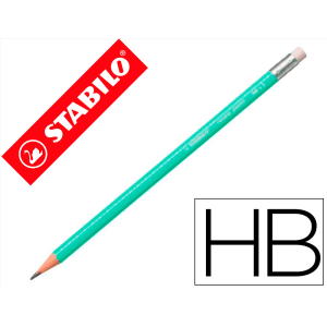 Lapices de grafito con goma...