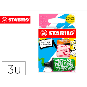 Rotulador stabilo boss mini...