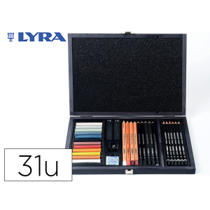 Set dibujo lyra estuche de...