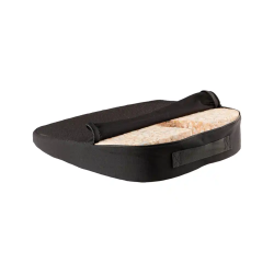 Cojin de asiento fellowes breyta en cuña color negro 90x430x430 mm