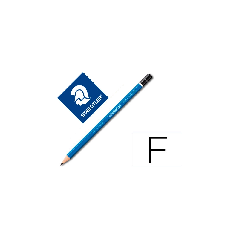 Lapices de grafito staedtler mars lumograph 100 f unidad