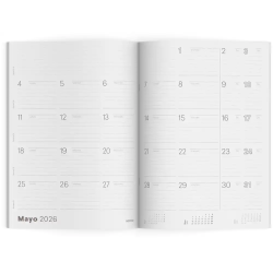 Agenda g mes vista additio planificador 16 meses 19,5x28,5 cm colores surtidos