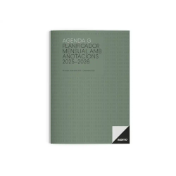 Agenda g mes vista catalan additio planificador 16 meses 195x285 mm colores surtidos