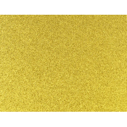 Goma eva con purpurina biodegradable liderpapel 50x70cm 60g/m2 espesor 2 mm oro