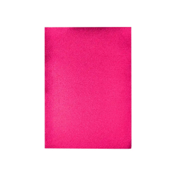 Goma eva con purpurina biodegradable liderpapel 50x70cm 60g/m2 espesor 2 mm rosa