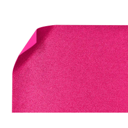 Goma eva con purpurina biodegradable liderpapel 50x70cm 60g/m2 espesor 2 mm rosa