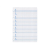 Recambio liderpapel cuarto pautaguia 100 hojas 75gr cuadriculado pautado 5 mm con margen 6 taladros