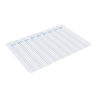 Recambio liderpapel cuarto pautaguia 100 hojas 75gr cuadriculado pautado 5 mm con margen 6 taladros