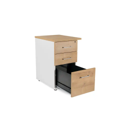 Cajonera rocada con 4 cajones serie store 74x47x60 cm acabado gris/gris