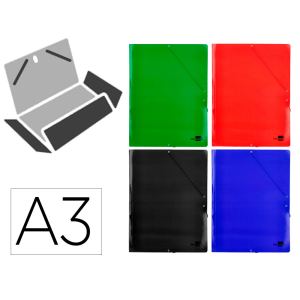 Carpeta liderpapel gomas...