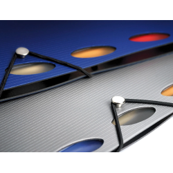 Cuaderno espiral liderpapel a4 micro executive tapa plastico 100h 80gr cuadro 5mm 5 sep aradores con gomilla plata