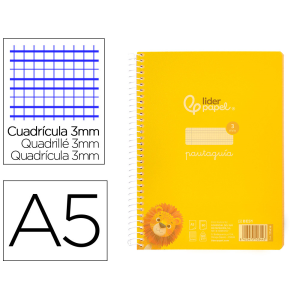 Cuaderno espiral liderpapel...