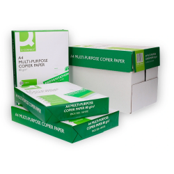 Papel fotocopiadora q-connect economy din a4 80 gramos paquete de 500 hojas