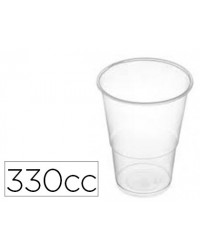 VASO DE PLASTICO BLANCO 330...