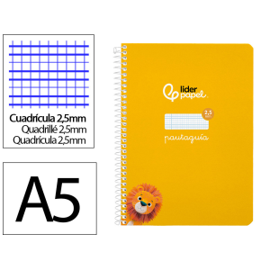 Cuaderno espiral liderpapel...
