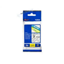 Cinta para etiquetadores brother cinta rotuladora transparente/neg9