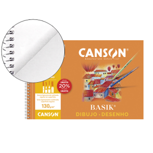 Bloc dibujo basik din a4+...